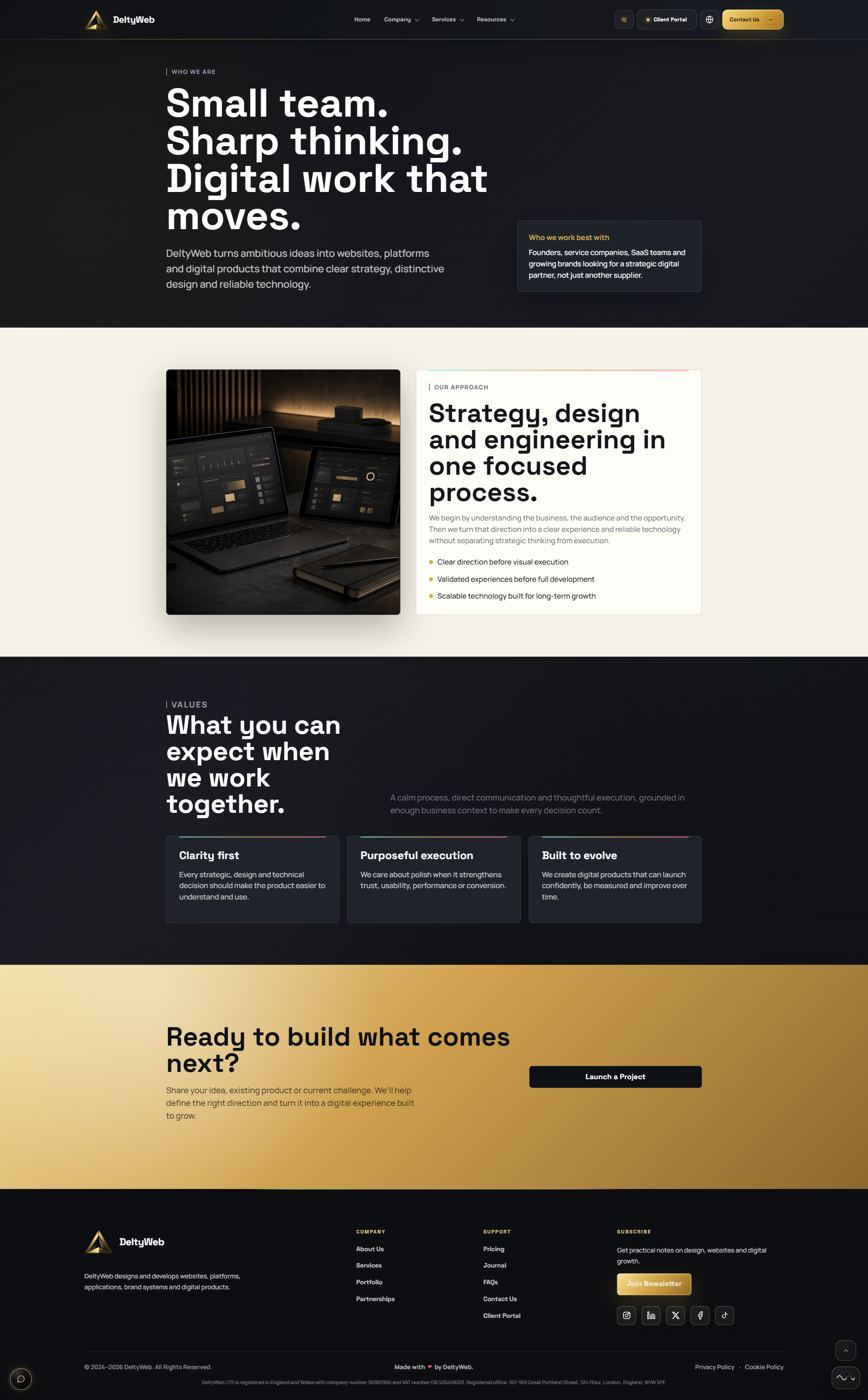 Full DeltyWeb about page
